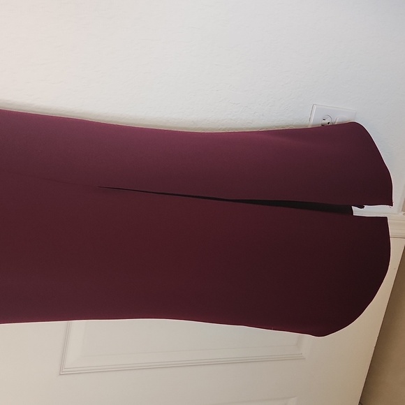 JB P226009 Simple Soft Crepe Long Bridesmaid Dress with Portrait Neckline 16 - Picture 9 of 11